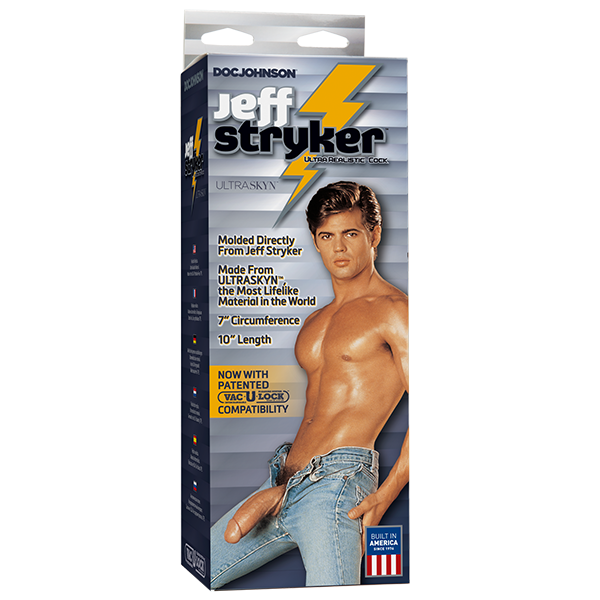 Packaging for the Signature Cocks Jeff Stryker dildo | Kinkly Shop