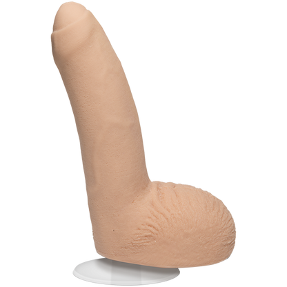 The Signature Cocks - William Seed dildo with the suction cup attachment base attached at the base of the dildo. | Kinkly Shop