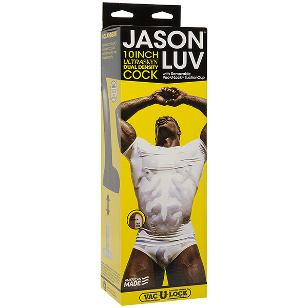 Packaging for the Signature Cocks - Jason Luv dildo | Kinkly Shop
