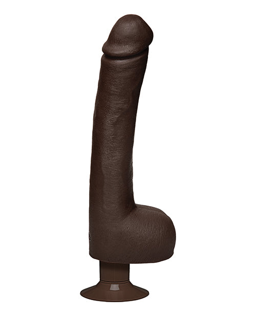 The Signature Cocks - Safaree Ultraskyn Vibrating in front of a plain white background | Kinkly Shop