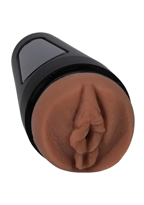 The Main Squeeze - Scarlit Scandal stroker in front of a plain white background | Kinkly Shop