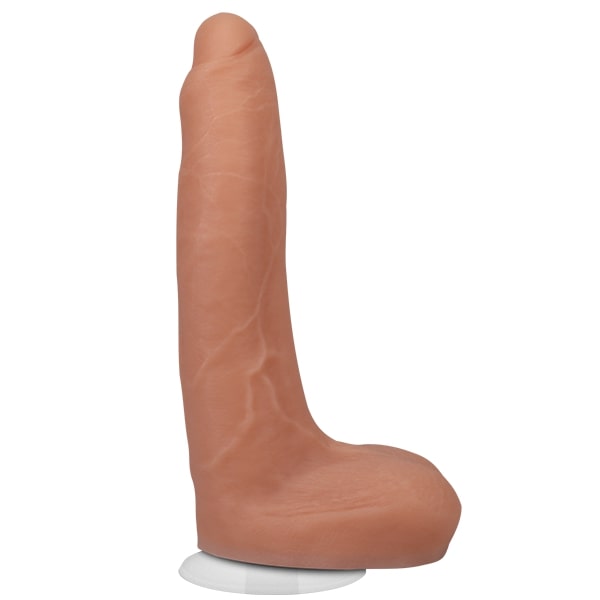 The Signature Cocks - Owen Gray Silicone dildo in front of a plain white background | Kinkly Shop