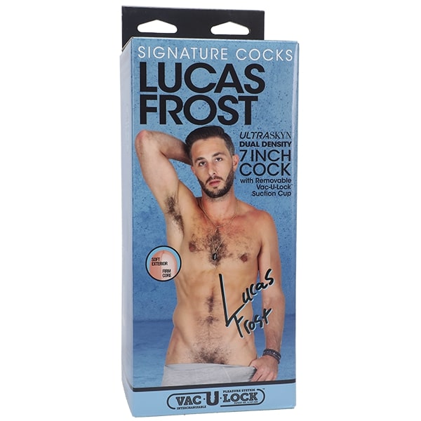 Packaging for the Signature Cocks - Lucas Frost dildo | Kinkly Shop