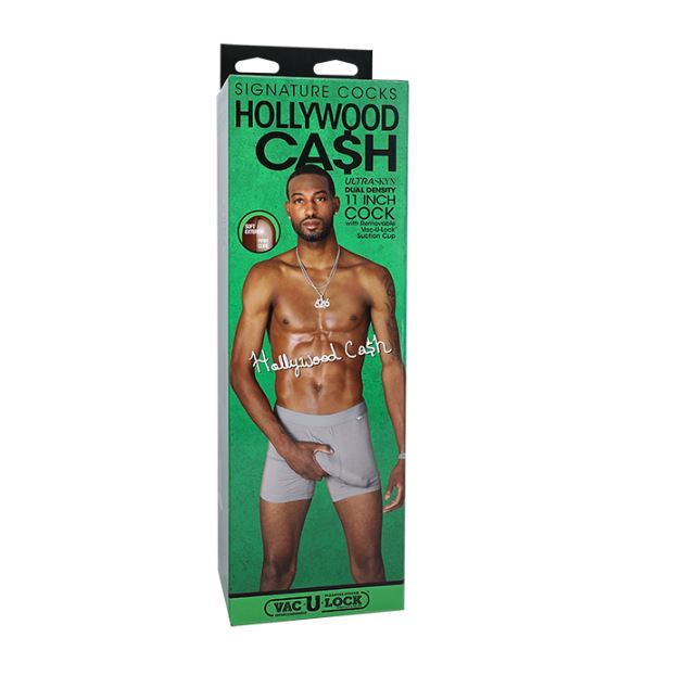 Packaging for the Signature Cocks - Hollywood Cash dildo | Kinkly Shop