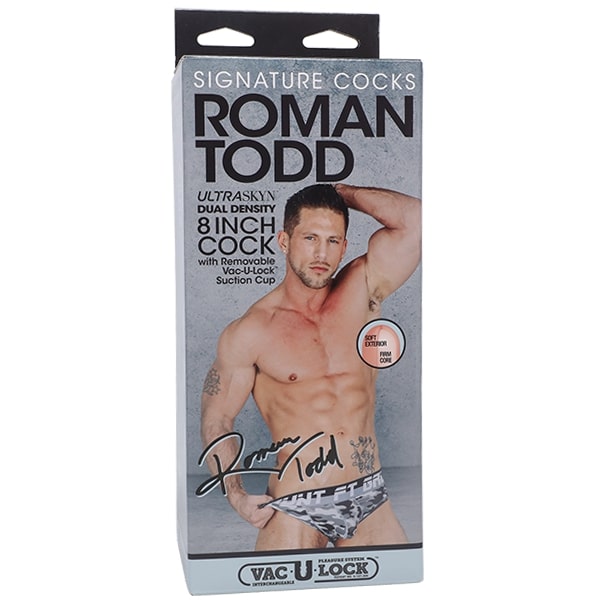 Packaging for the Signature Cocks - Roman Todd dildo. | Kinkly Shop