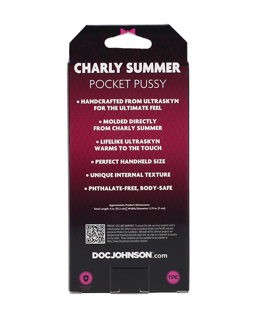Backside of the Signature Strokers Charly Summer stroker | Kinkly Shop