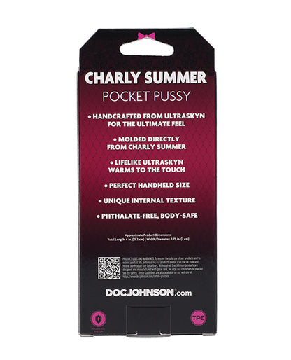 Backside of the Signature Strokers Charly Summer stroker | Kinkly Shop