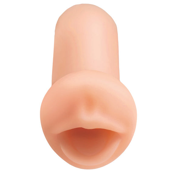 The PDX Extreme Cocksucker in Light up against a plain white background | Kinkly Shop