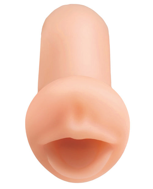 The PDX Extreme Cocksucker in Light up against a plain white background | Kinkly Shop