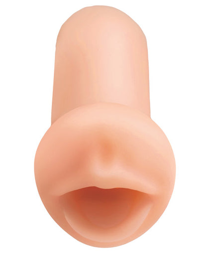 The PDX Extreme Cocksucker in Light up against a plain white background | Kinkly Shop