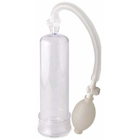 Beginner's Power Pump in Clear up against a plain white background | Kinkly Shop