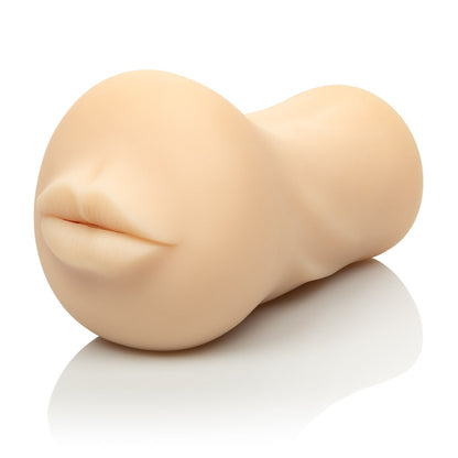 The Stroke It Mouth in Ivory against a plain white background | Kinkly Shop