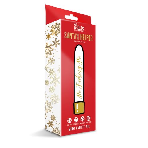 Packaging for the Santa's Helper "Ho Fucking Ho"| Kinkly Shop