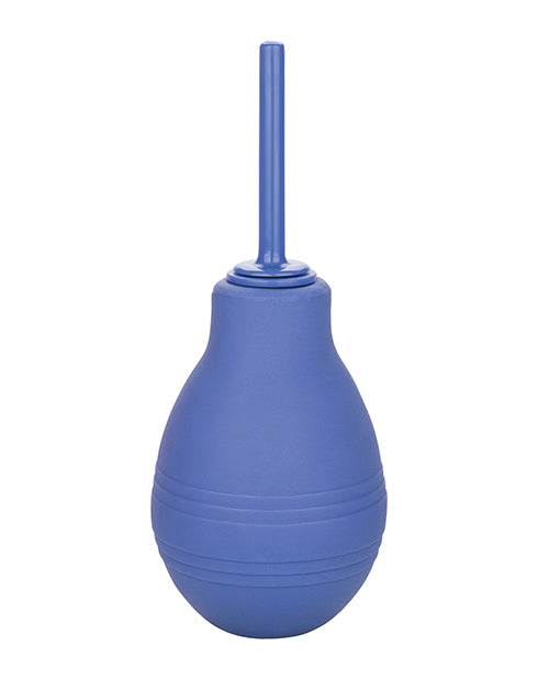 The Cheeky One Way Flow Enema Bulb in Purple / Blue against a plain white background | Kinkly Shop