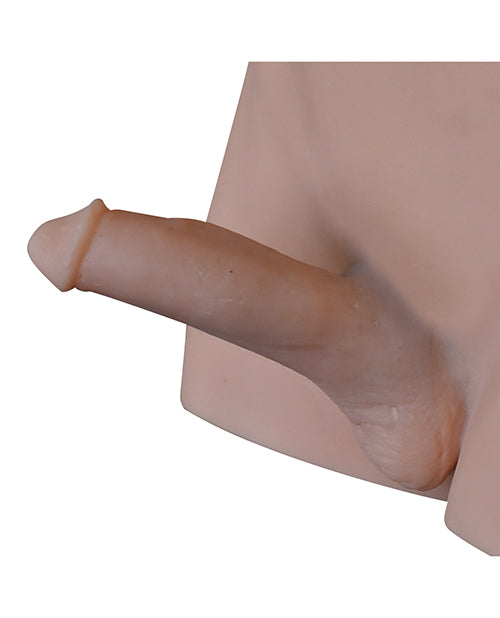 Close-up of the penis of the Signature Dolls TransGirl - Lena Moon, directly modeled from the porn star herself | Kinkly Shop
