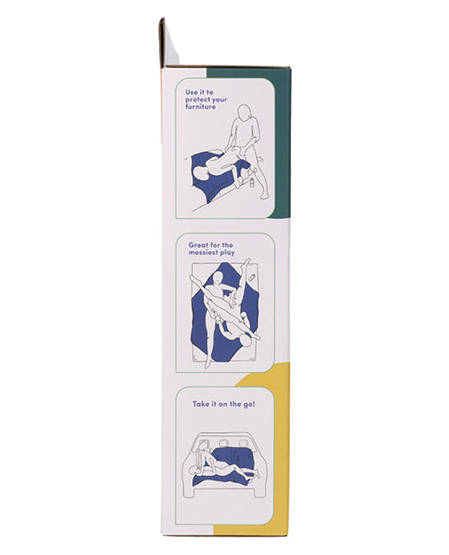 Illustrations show the Pivot Protector is great to protect your furniture, great for messy play, and great to take on the go. | Kinkly Shop