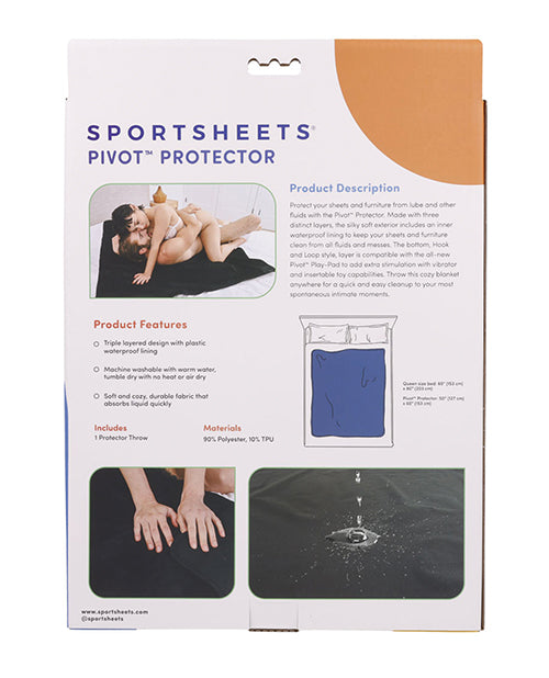 Backside of the Pivot Protector packaging | Kinkly Shop