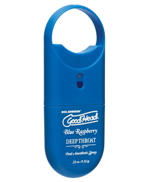 The bottle of Goodhead to Go - Deep Throat Spray | Kinkly Shop