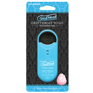 The Goodhead to Go - Deep Throat Spray in Cotton Candy | Kinkly Shop