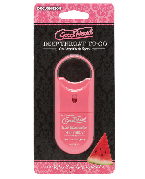 The Goodhead to Go - Deep Throat Spray in Wild Watermelon | Kinkly Shop