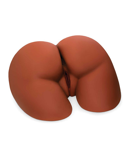 From behind shot of the Perfect Ass XL in Dark against a plain white background | Kinkly Shop