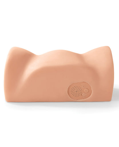 Side opposite the entrances showcases the speaker that's built into the Dirty Talk Interactive Bad Girl | Kinkly Shop