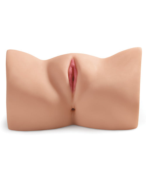 Close-up of the two entrances that make up the Dirty Talk Interactive Bad Girl | Kinkly Shop