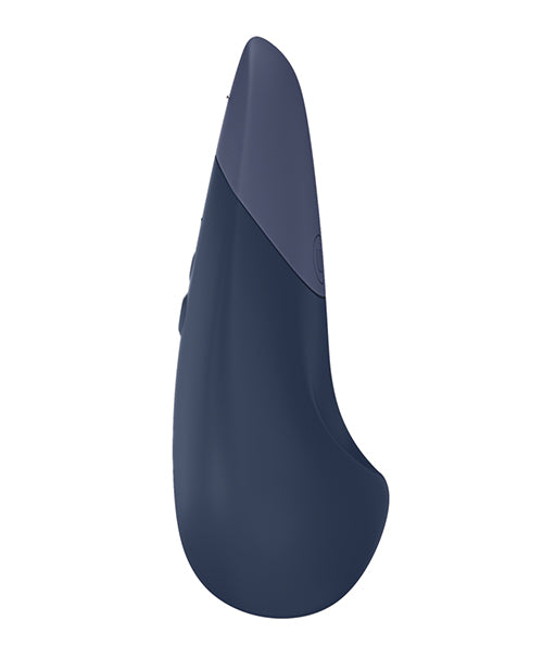 The Womanizer Vibe in Dark Blue against a plain white background | Kinkly Shop