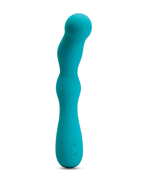 Close-up of the two buttons on the base of the Nubii: Siren G-Spot. There's a + and - button on the base. | Kinkly Shop