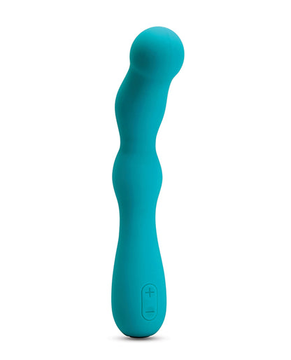 Close-up of the two buttons on the base of the Nubii: Siren G-Spot. There's a + and - button on the base. | Kinkly Shop