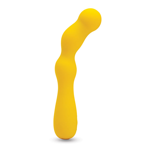 The Nubii: Siren G-Spot in yellow against a plain white background | Kinkly Shop