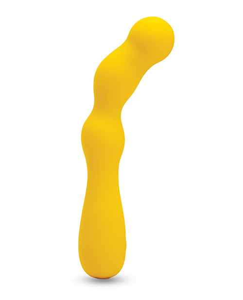 The Nubii: Siren G-Spot in yellow against a plain white background | Kinkly Shop