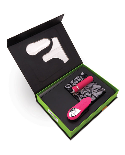 The Pleasure Panty Bullet with Remote packaged inside of its packaging | Kinkly Shop