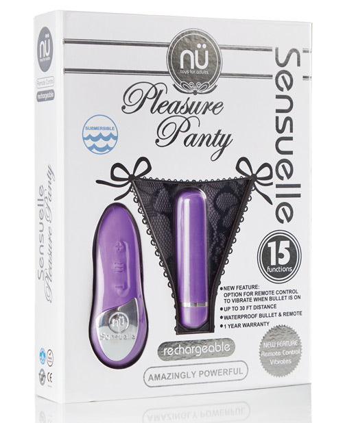 Packaging of the Pleasure Panty Bullet with Remote | Kinkly Shop