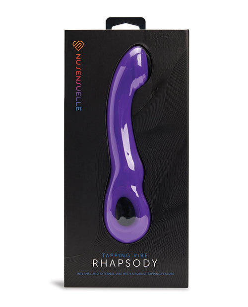 Nu Sensuelle Rhapsody Dual-Action Tapping Vibe with 25 Modes Kinkly Shop Nu Sensuelle Rhapsody Dual-Action Tapping Vibe with 25 Modes Kinkly Shop