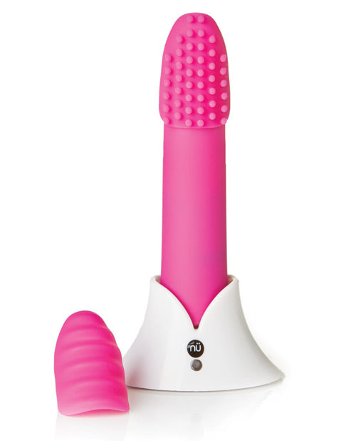 The Point Plus Rechargeable in pink up against a plain white background | Kinkly Shop