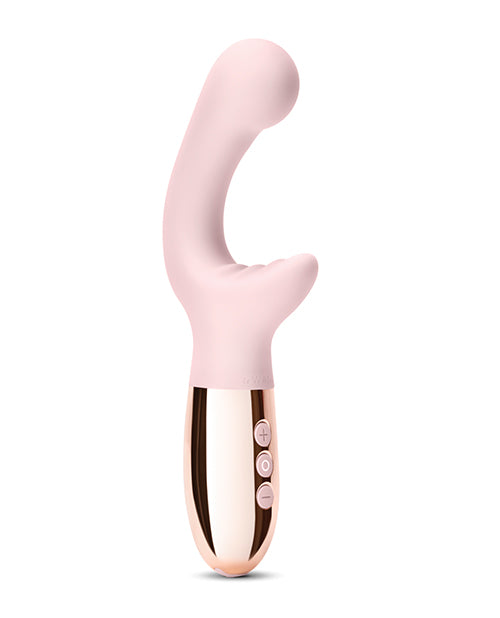 The Le Wand XO in Pink in front of a plain white background | Kinkly Shop