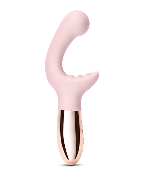 The Le Wand XO in pink against a plain white background | Kinkly Shop