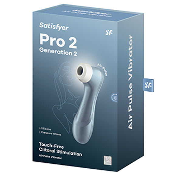 The Satisfyer Pro 2 - Generation 2 in blue | Kinkly Shop