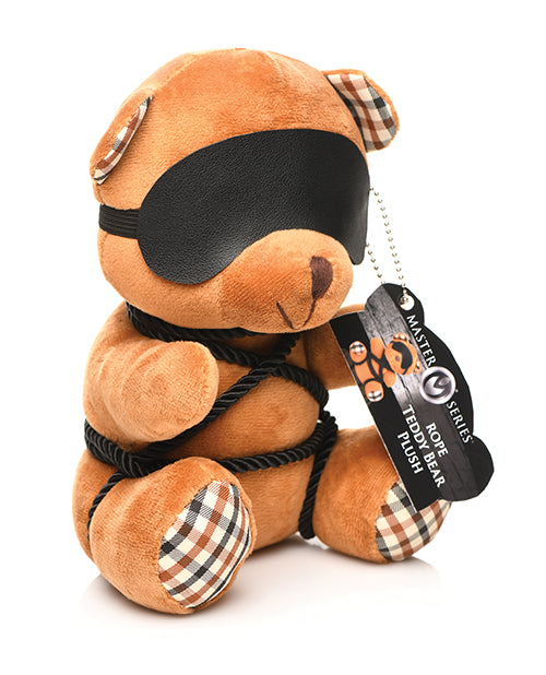 Side angle of the Master Series Rope Teddy Bear | Kinkly Shop