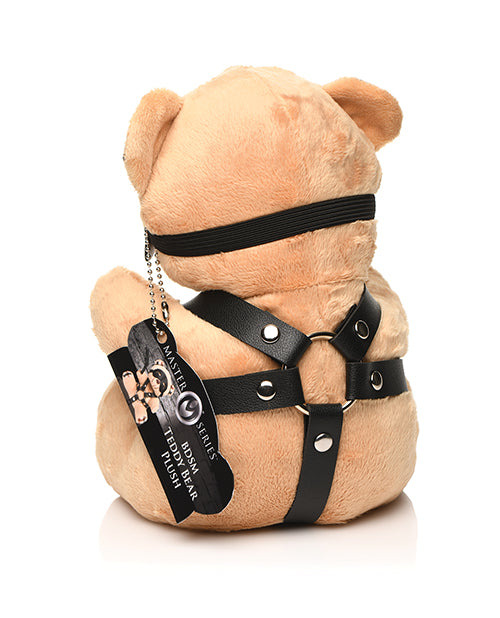 Backside of the Master Series BDSM Teddy Bear | Kinkly Shop