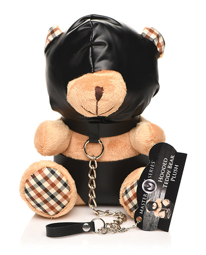 The Master Series Hooded Teddy Bear in front of a plain white background | Kinkly Shop
