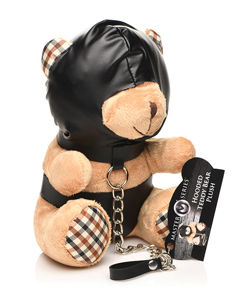 3/4ths angle of the Master Series Hooded Teddy Bear | Kinkly Shop