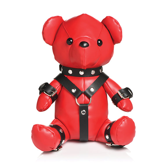 The Master Series Gimp Bear in front of a plain white background | Kinkly Shop