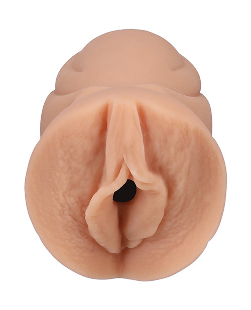 Close-up of the entrance of the Signature Strokers - Allie Nicole | Kinkly Shop