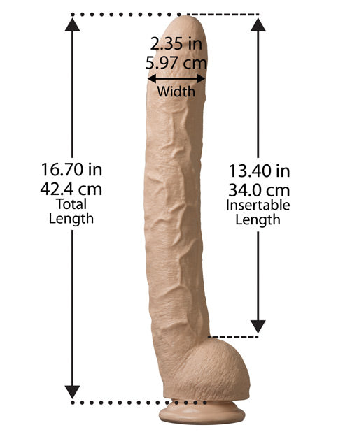 Dick Rambone with measurements superimposed overtop of it. All measurements can be found within the text description of the product. | Kinkly Shop