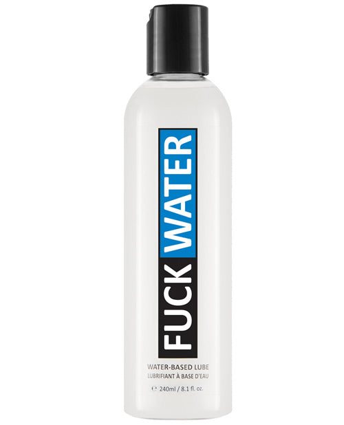 8 oz bottle of FuckWater Hybrid Lubricant | Kinkly Shop