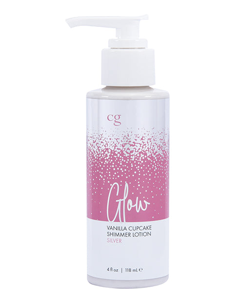 CG Glow Cupcake Shimmer Body Lotion in Silver | Kinkly Shop