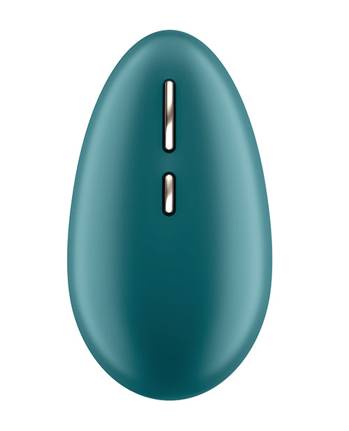 Backside of the Satisfyer Spot On 1 showcases the two buttons on the base. | Kinkly Shop
