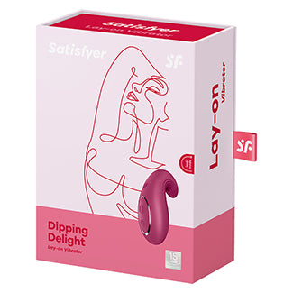 Packaging for the Satisfyer Dipping Delight | Kinkly Shop